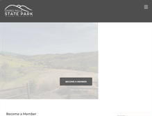 Tablet Screenshot of chinohillsstatepark.org